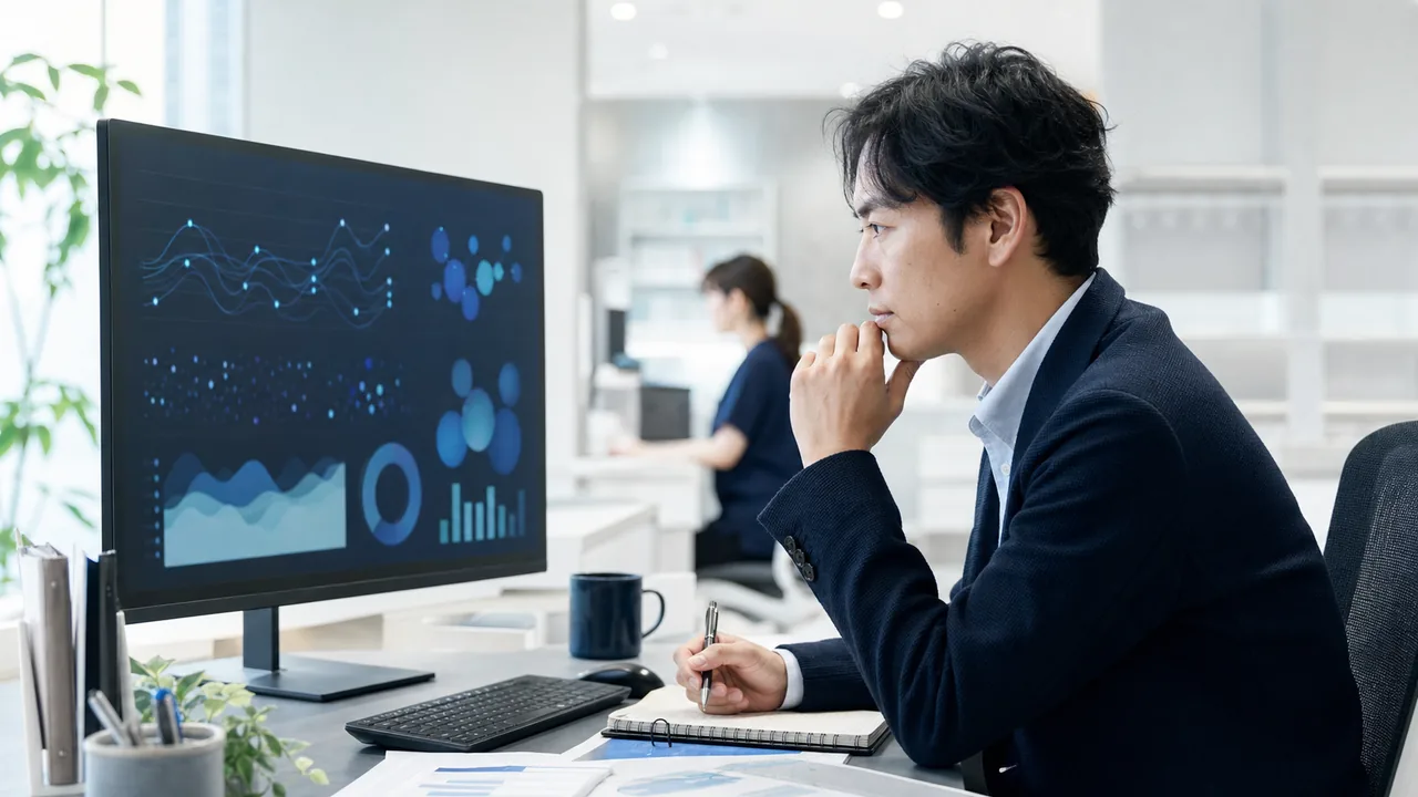 クリニックSEOの検索パフォーマンス分析 検索パフォーマンスの傾向を確認する医療マーケティング担当者