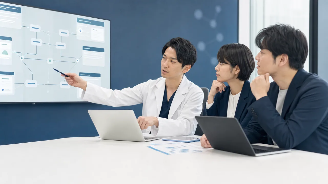 クリニックの構造化データ設計 クリニックの構造化データ設計を検討する医療・Web戦略チーム