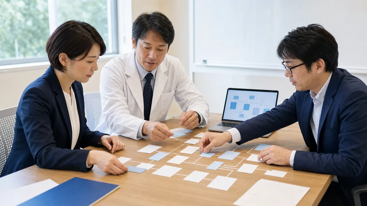 クリニックサイトの情報設計 医師情報・診療内容・FAQの情報設計を整理するクリニックチーム
