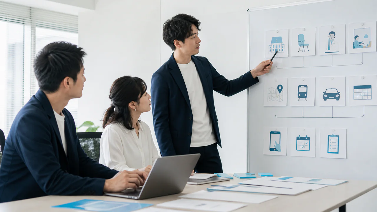クリニックHPの必要情報と予約導線 クリニックのホームページで診療情報・受診案内・予約導線を確認するための必要機能